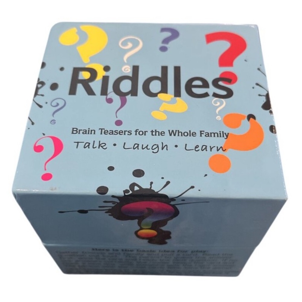 GAME Riddles Brain Teasers for the Whole Family Ages 7+